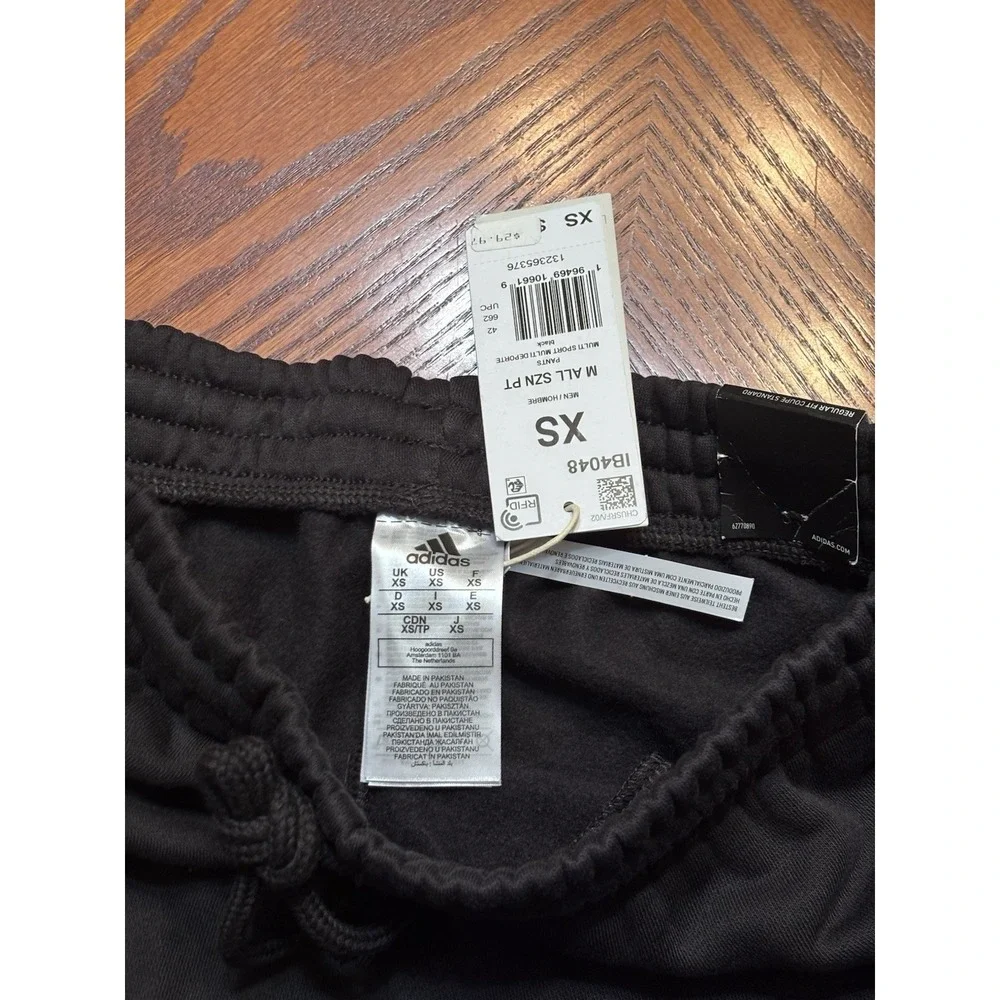 NEW Adidas Men All SZN‎ PT  Multi Sports Black Joggers Sweatpants Size XS